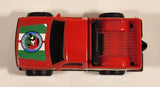 1988 Tonka Georgia Farms Pickup Truck Red Plastic Die Cast Toy Car Vehicle