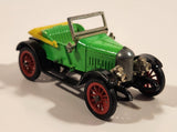 Vintage Dinky Toys 1913 Morris Oxford Parsley's Car Bright Green Die Cast Toy Car Vehicle