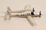 2019 Matchbox Skybusters Rutan Boomerang White Toy Airplane