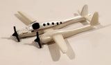 2019 Matchbox Skybusters Rutan Boomerang White Toy Airplane