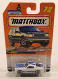 1999 Matchbox Classics '65 Mustang GT White Die Cast Toy Muscle Car Vehicle New in Package