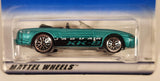 1998 Hot Wheels First Editions Jaguar XK8 Metallic Green Die Cast Toy Car Vehicle New in Package
