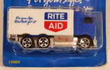 1998 Hot Wheels Rite Aid Limited Edition Blue Hiway Hauler and Yellow Tall Ryder Die Cast Toy Car Vehicles New in Package