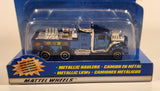 1999 Hot Wheels Arcotoys Special Edition Metallic Haulers Toys 'R Us Semi Truck Blue Die Cast Toy Car Vehicle New in Package