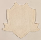 Vintage EHS Esquimalt High School British Columbia "Esse Quam Videri" White and Red Crest Felt Fabric Patch