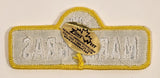 2010 Mardi Gras Green Street Sign Embroidered Fabric Patch