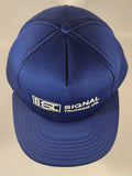 Vintage Signal Trucking Ltd. Blue Snapback Trucker Cap Hat