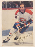 1982-83 Steinberg NHL #10 Montreal Canadiens Guy Lafleur Jumbo Photo Trading Card