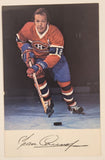 1974-75 NHL Montreal Canadiens Team Issue Yvan Cournoyer Jumbo Photo Trading Card
