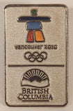 Vancouver 2010 Olympics Inukshuk Enamel Metal Lapel Pin