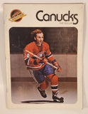 1978 November 18 Vancouver Canucks Magazine Vol. 9 No. 10 Guy Lafleur Montreal Canadiens
