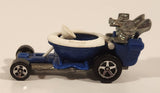 2000 Hot Wheels Virtual Collection Hot Seat Blue and White Die Cast Toy Car Vehicle