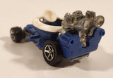 2000 Hot Wheels Virtual Collection Hot Seat Blue and White Die Cast Toy Car Vehicle