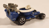 2000 Hot Wheels Virtual Collection Hot Seat Blue and White Die Cast Toy Car Vehicle