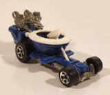 2000 Hot Wheels Virtual Collection Hot Seat Blue and White Die Cast Toy Car Vehicle