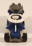 2000 Hot Wheels Virtual Collection Hot Seat Blue and White Die Cast Toy Car Vehicle