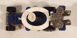 2000 Hot Wheels Virtual Collection Hot Seat Blue and White Die Cast Toy Car Vehicle