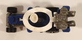2000 Hot Wheels Virtual Collection Hot Seat Blue and White Die Cast Toy Car Vehicle