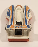 2005 Hot Wheels Final Run Hydroplane White Die Cast Toy Speed Boat Vehicle
