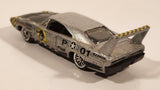 2001 Hot Wheels Rod Squadron 1970 Dodge Charger Daytona Silver Metalflake Die Cast Toy Car Vehicle