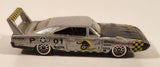 2001 Hot Wheels Rod Squadron 1970 Dodge Charger Daytona Silver Metalflake Die Cast Toy Car Vehicle