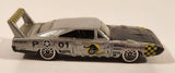 2001 Hot Wheels Rod Squadron 1970 Dodge Charger Daytona Silver Metalflake Die Cast Toy Car Vehicle