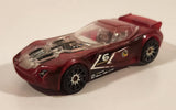2013 Hot Wheels Hot Wheels: The Ultimate Handbook Nerve Hammer Clear Red Die Cast Toy Car Vehicle