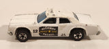 1978 Hot Wheels Flying Colors Highway Patrol Dodge Monaco #12 White Die Cast Toy Car Police Emergency Vehicle
