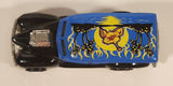 2003 Hot Wheels Wild Wave '40s Woody Black and Blue Die Cast Toy Car Vehicle