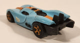 2008 Hot Wheels Prototype H-24 Light Blue Die Cast Toy Car Vehicle