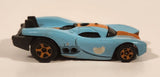2008 Hot Wheels Prototype H-24 Light Blue Die Cast Toy Car Vehicle