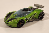 2009 Hot Wheels Faster Than Ever Lotus Concept Green Die Cast Toy Car Vehicle