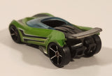 2009 Hot Wheels Faster Than Ever Lotus Concept Green Die Cast Toy Car Vehicle