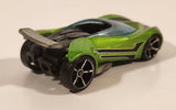 2009 Hot Wheels Faster Than Ever Lotus Concept Green Die Cast Toy Car Vehicle