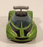 2009 Hot Wheels Faster Than Ever Lotus Concept Green Die Cast Toy Car Vehicle
