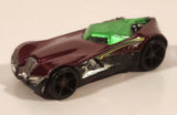 2017 Hot Wheels Mystery Models Ettorium Metalflake Dark Red Die Cast Toy Car Vehicle