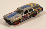 2018 Hot Wheels HW Daredevils '70 Chevelle SS Wagon 03 Silver Die Cast Toy Car Vehicle