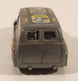 2003 Hot Wheels Work Crewsers '56 Ford Truck Metalflake Dark Grey Die Cast Toy Car Vehicle