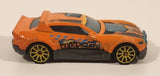 2018 Hot Wheels HW Daredevils Rally Cat Orange Die Cast Toy Car Vehicle