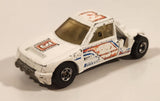 1992 Hot Wheels Peugeot 205 Rallye White #3 "Pirelli" Die Cast Toy Car Vehicle