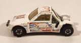 1992 Hot Wheels Peugeot 205 Rallye White #3 "Pirelli" Die Cast Toy Car Vehicle