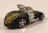 2004 Hot Wheels First Editions Twin Mill Hardnoze Flat Black Die Cast Toy Car Vehicle