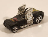 2004 Hot Wheels First Editions Twin Mill Hardnoze Flat Black Die Cast Toy Car Vehicle