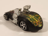 2004 Hot Wheels First Editions Twin Mill Hardnoze Flat Black Die Cast Toy Car Vehicle