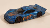 2003 Hot Wheels Pride Rides Mercedes CLK-LM Blue Die Cast Toy Car Vehicle