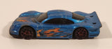 2003 Hot Wheels Pride Rides Mercedes CLK-LM Blue Die Cast Toy Car Vehicle