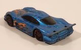 2003 Hot Wheels Pride Rides Mercedes CLK-LM Blue Die Cast Toy Car Vehicle