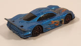 2003 Hot Wheels Pride Rides Mercedes CLK-LM Blue Die Cast Toy Car Vehicle