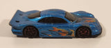 2003 Hot Wheels Pride Rides Mercedes CLK-LM Blue Die Cast Toy Car Vehicle