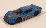 2003 Hot Wheels Pride Rides Mercedes CLK-LM Blue Die Cast Toy Car Vehicle